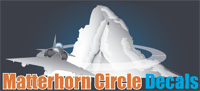 Matterhorn Circle Decals